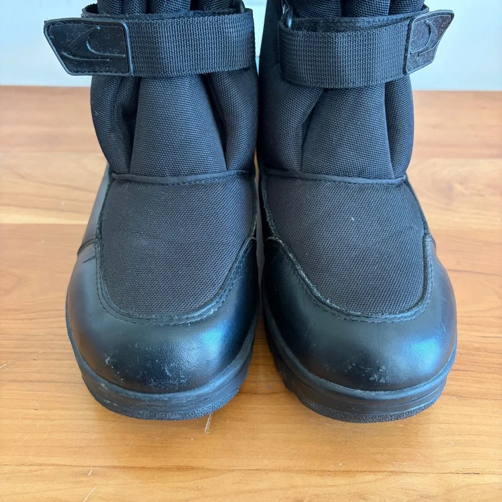 Ski-Doo Mens Black Snowmobile Boots Thermolite Insulated Size 7 4500056971